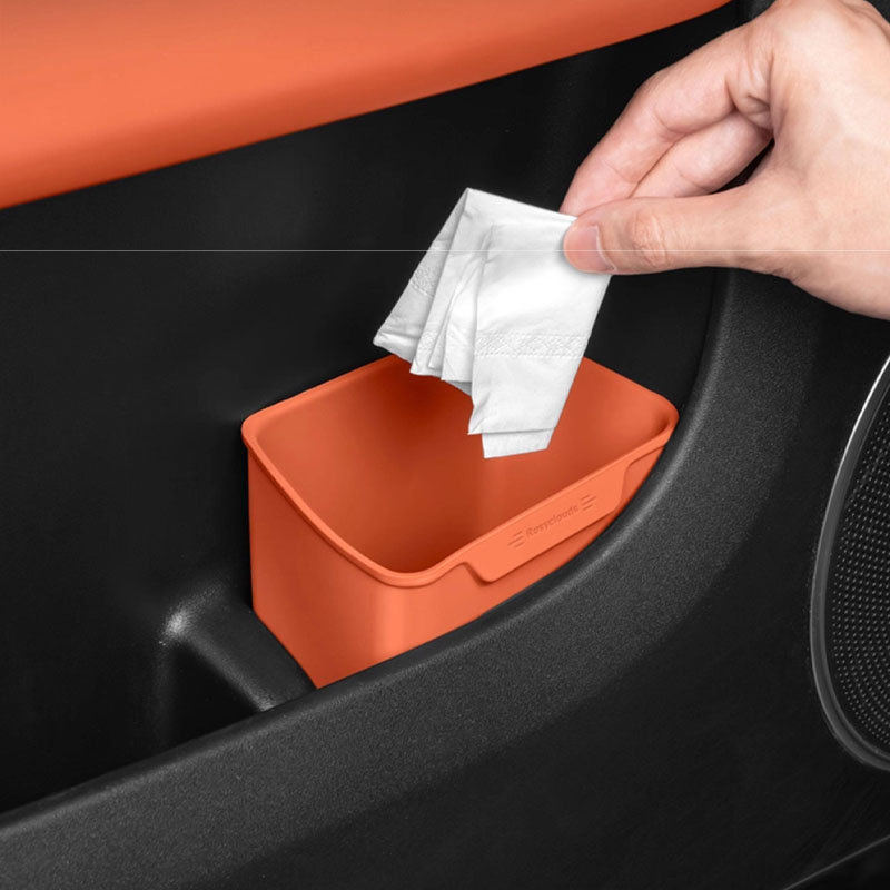 Universal Car Door Trash Can M - đánh giá và giá Waterproof Car Trash Can With Lid