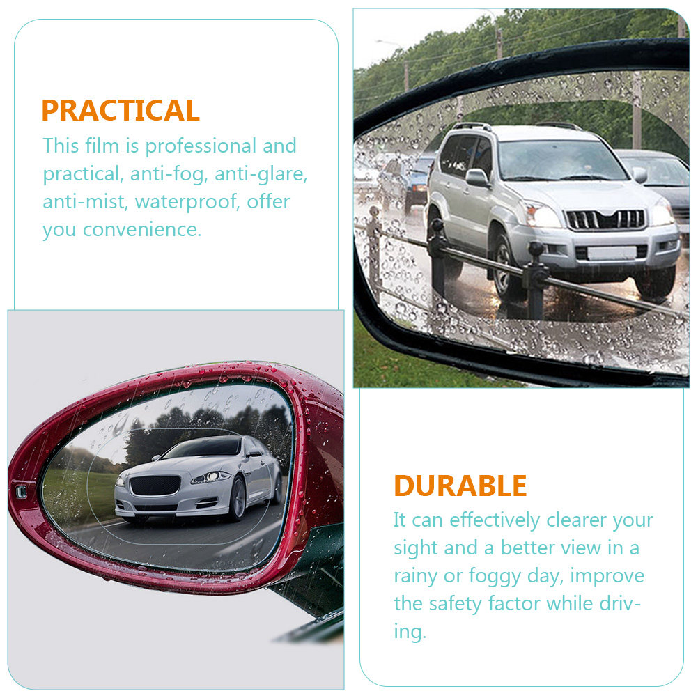 5Pairs Car Rearview Rainproof  - đánh giá và giá Anti Glare Car Rearview Mirror Film