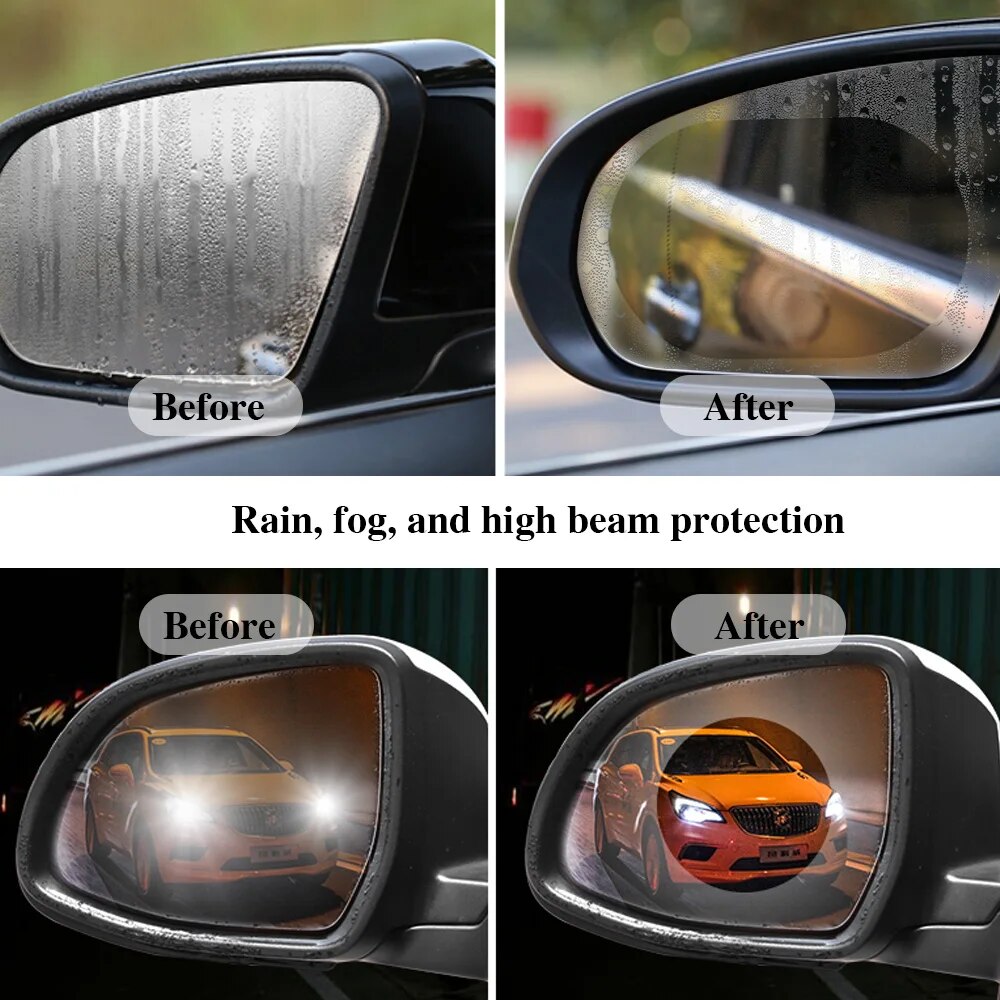 2pcs Universal Anti-Fog Anti-g - đánh giá và giá Anti Glare Car Rearview Mirror Film