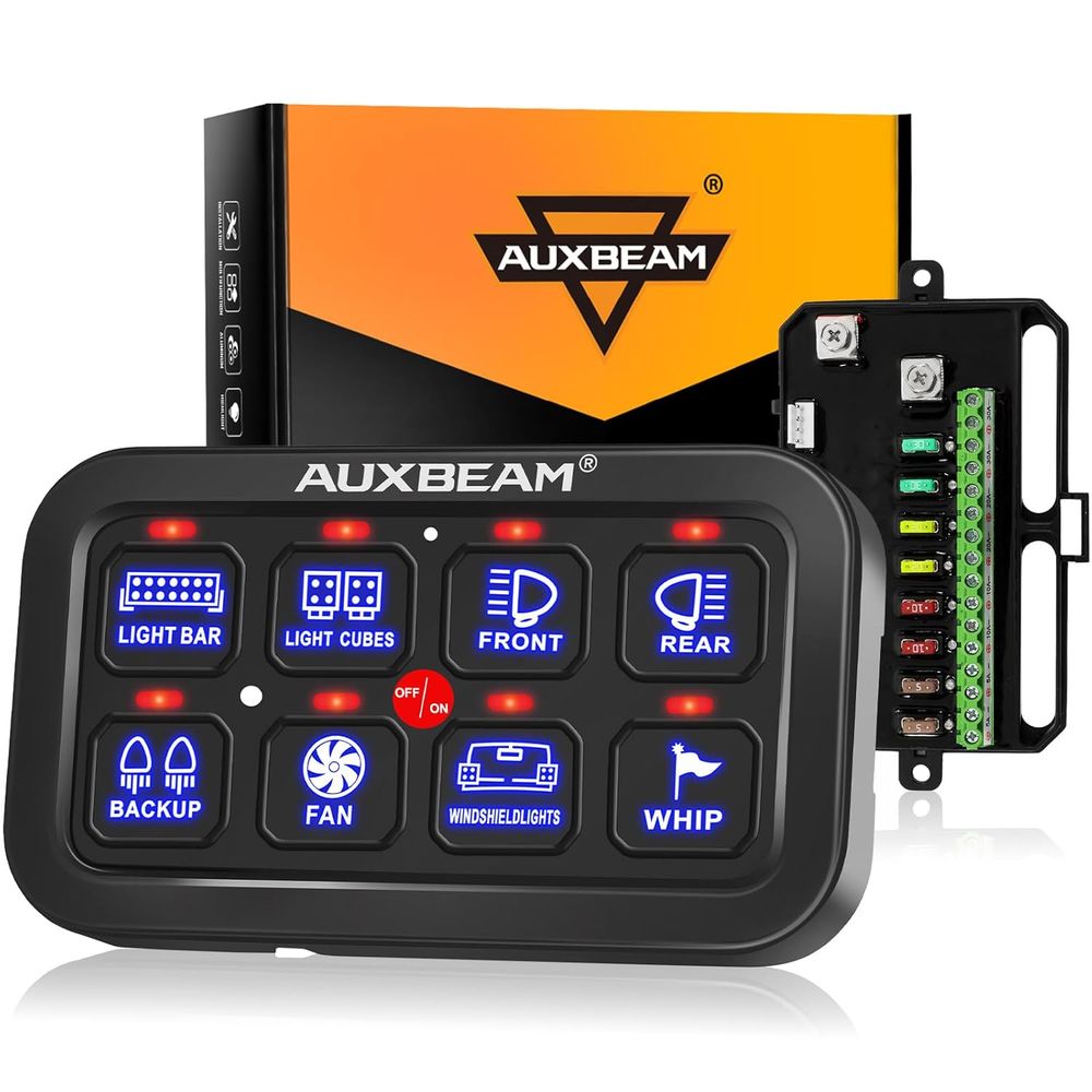 8 Gang Switch Panel BA80 Autom - đánh giá và giá Car Electronics