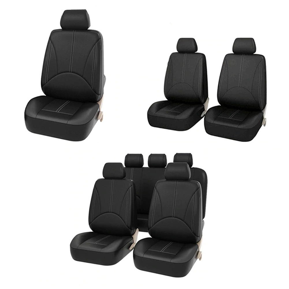 Four Seasons PU Leather Car Se - đánh giá và giá Leather Car Seat Covers Full Set Universal