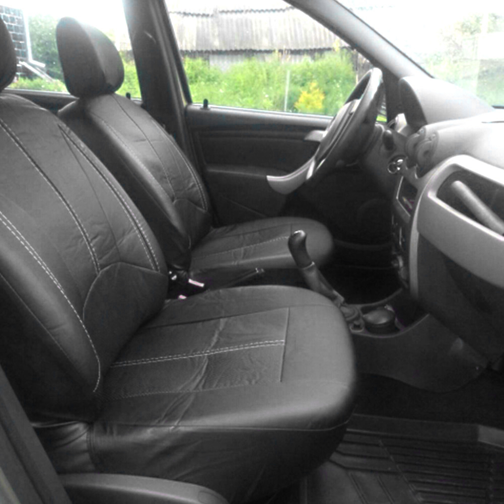 Four Seasons PU Leather Car Se - đánh giá và giá Leather Car Seat Covers Full Set Universal