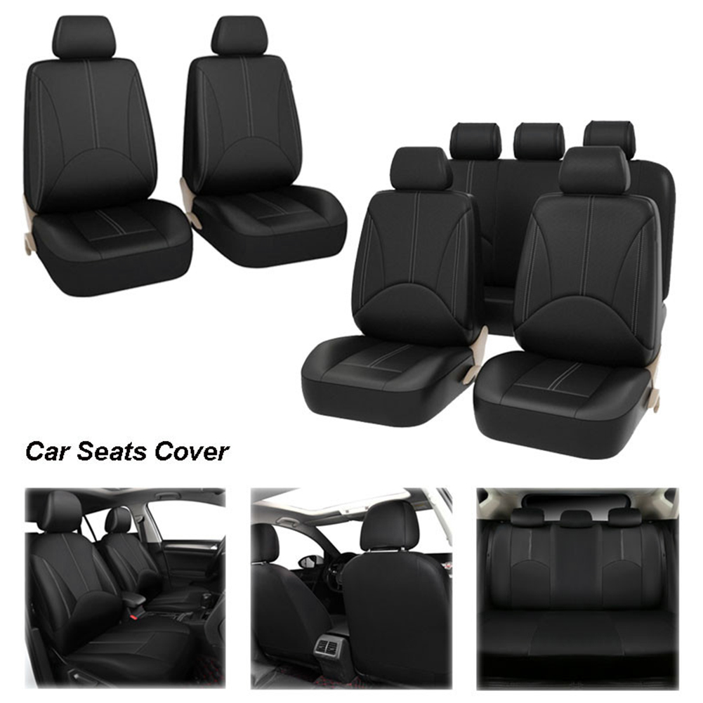 Four Seasons PU Leather Car Se - đánh giá và giá Leather Car Seat Covers Full Set Universal