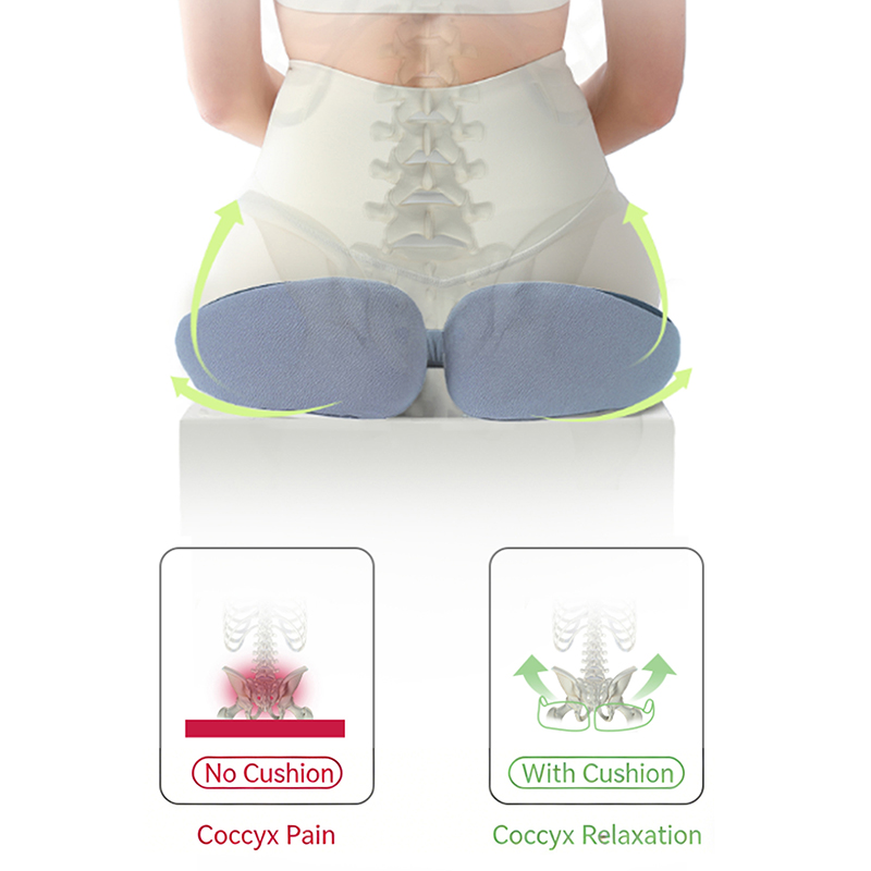 Portable Slow Rebound Memory F - đánh giá và giá Memory Foam Car Neck Pillow Lumbar Support