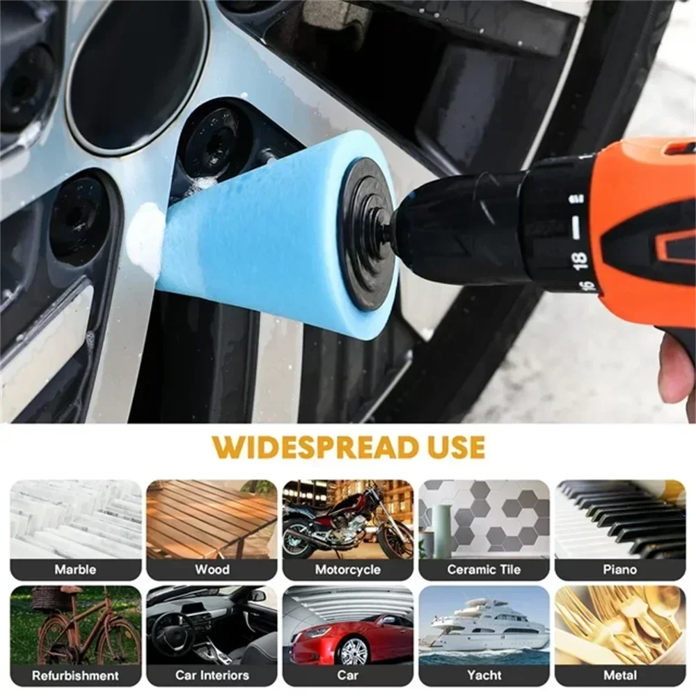 Car Drill Polishing Sponge Pad - đánh giá và giá Car Care