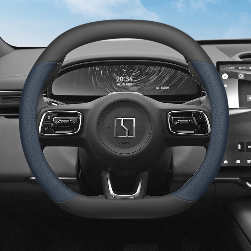 For ZEEKR 7X 2024 2025 2026 Ca - đánh giá và giá Car Steering Wheel Cover Anti Slip Breathable