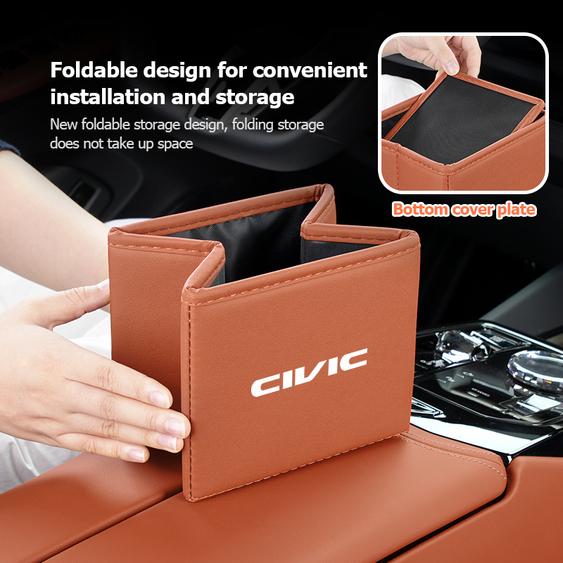 Car Trash Can Foldable Garbage - đánh giá và giá Waterproof Car Trash Can With Lid