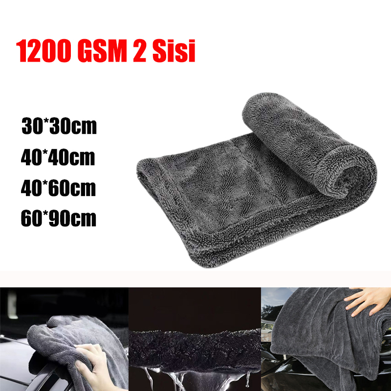 [CA2] Microfiber Drying Towel  - đánh giá và giá Microfiber Car Drying Towel Super Absorbent