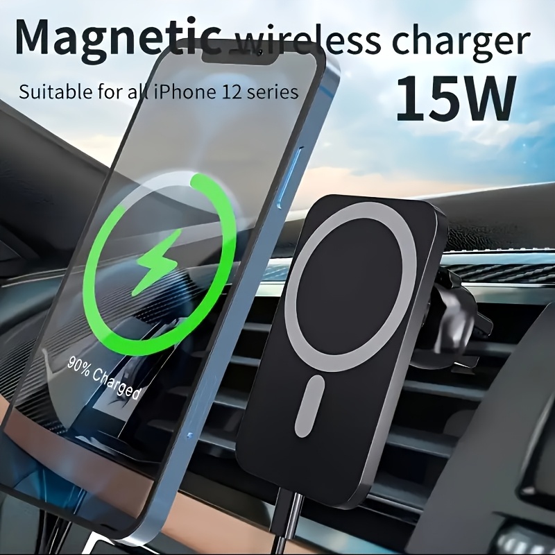 15W Magnetic Car Wireless Char - đánh giá và giá Wireless Car Charger Mount Fast Charging