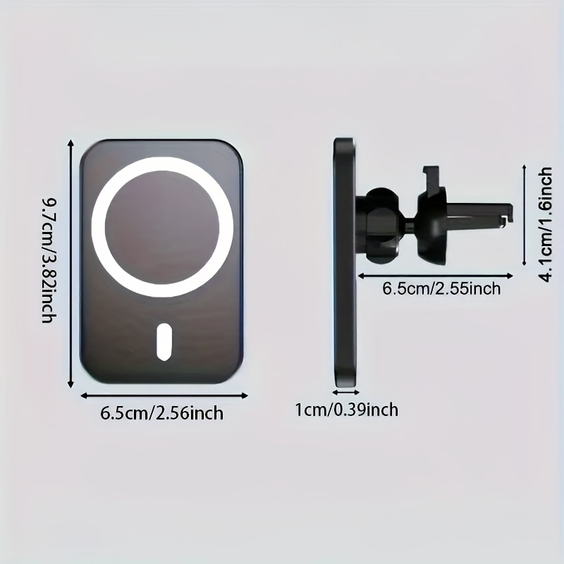 15W Magnetic Car Wireless Char - đánh giá và giá Wireless Car Charger Mount Fast Charging