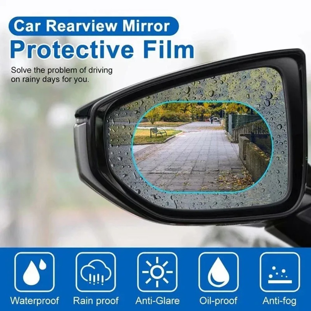 Car Rearview Mirror Protective - đánh giá và giá Anti Glare Car Rearview Mirror Film