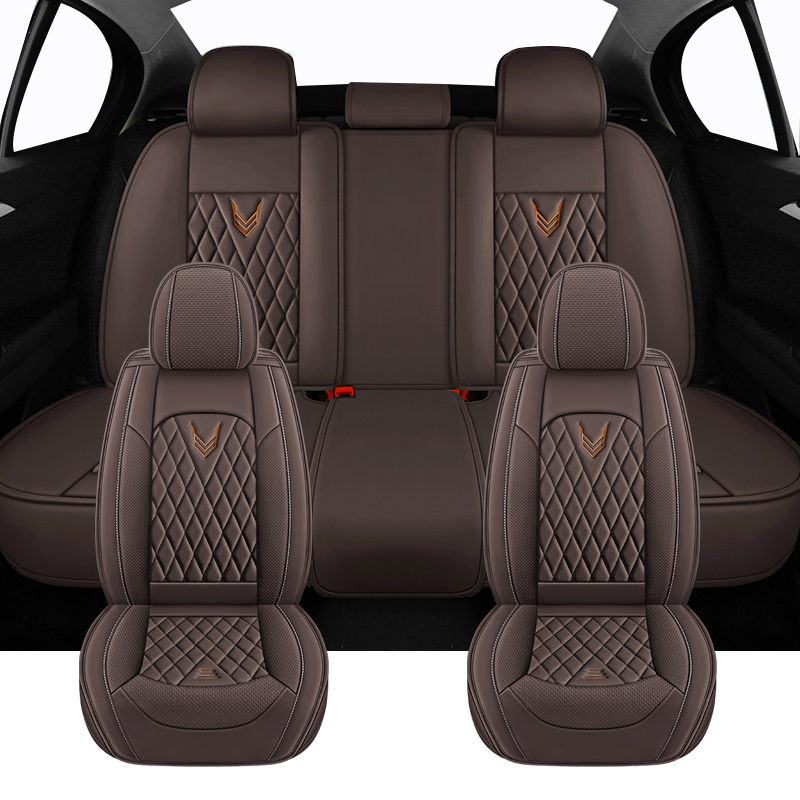 Full Set Universal Car Seat Co - đánh giá và giá Leather Car Seat Covers Full Set Universal
