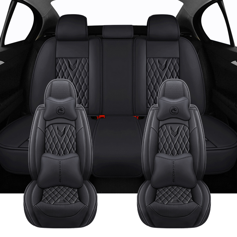 Full Set Universal Car Seat Co - đánh giá và giá Leather Car Seat Covers Full Set Universal
