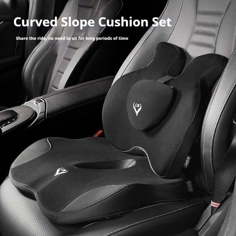 Memory Foam Office Chair Cushi - đánh giá và giá Memory Foam Car Neck Pillow Lumbar Support
