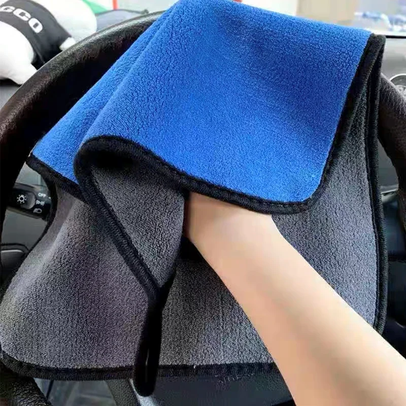 Car Wash Towel 1/5pcs Microfib - đánh giá và giá Microfiber Car Drying Towel Super Absorbent