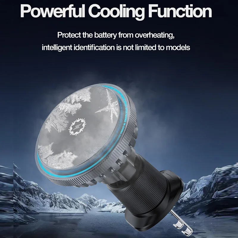 Ice Cooling Magnetic Car Wirel - đánh giá và giá Wireless Car Charger Mount Fast Charging