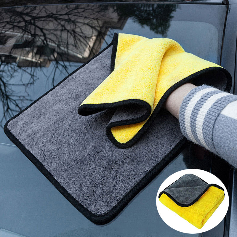 Extra Thick Car Microfiber Dry - đánh giá và giá Microfiber Car Drying Towel Super Absorbent