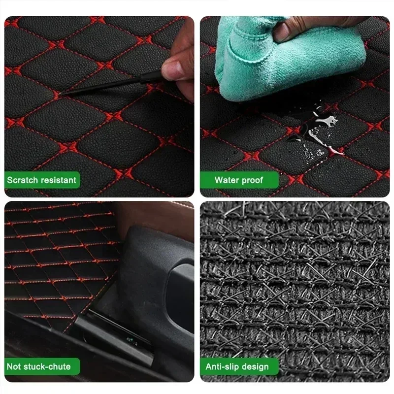 Car Floor Mats 4PCS Universal  - đánh giá và giá Car Floor Mats Universal Waterproof Leather
