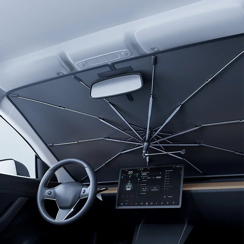 Car Umbrella Windshield Sunsha - đánh giá và giá Car Sunshade Windshield Umbrella Foldable
