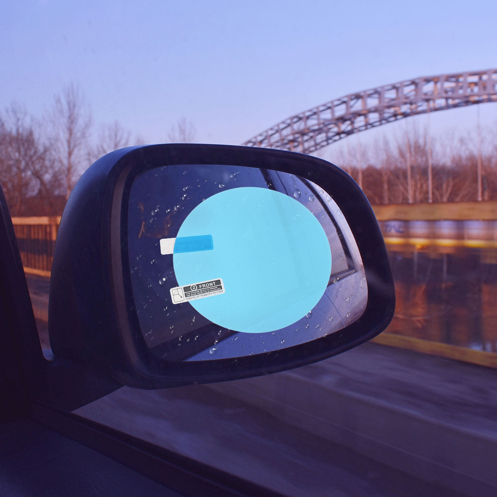 1Pair Car Rearview Mirror Film - đánh giá và giá Anti Glare Car Rearview Mirror Film