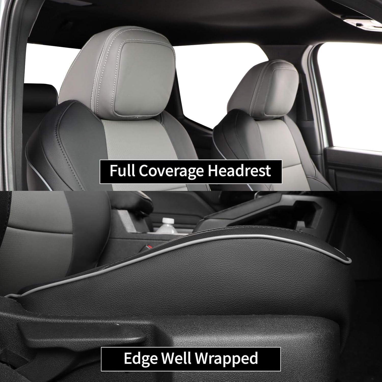 EKR Tacoma Car Seat Covers Cus - đánh giá và giá Leather Car Seat Covers Full Set Universal