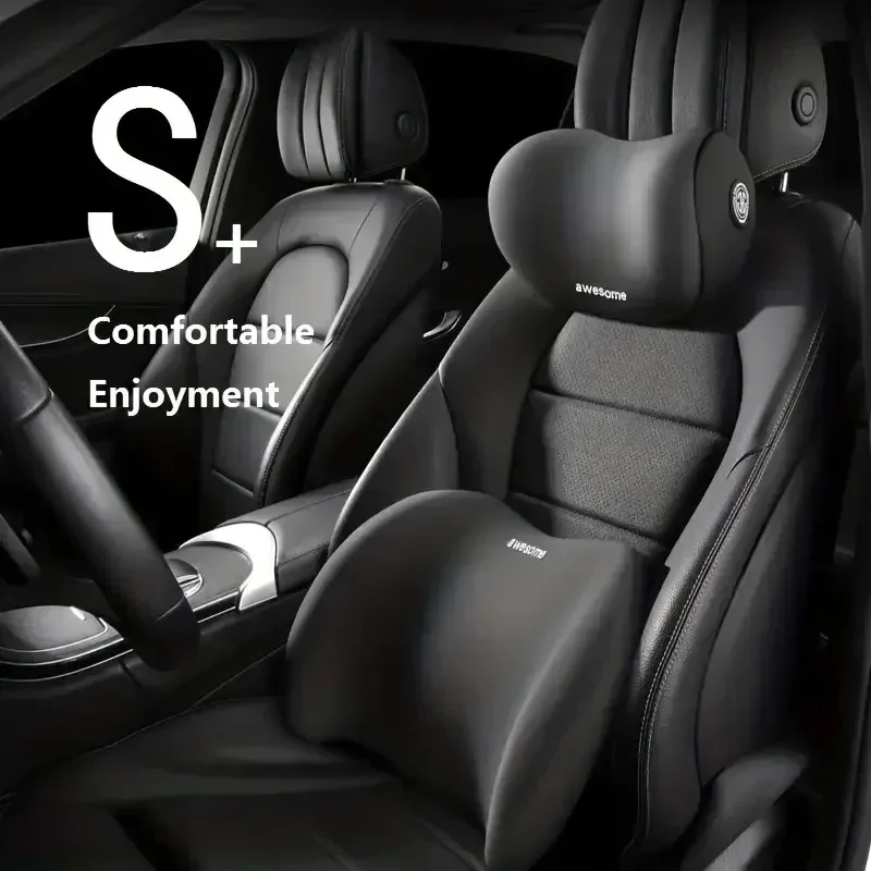For Driving Comfort Car Back N - đánh giá và giá Memory Foam Car Neck Pillow Lumbar Support