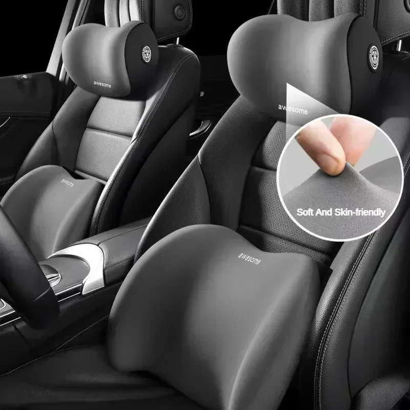 For Driving Comfort Car Back N - đánh giá và giá Memory Foam Car Neck Pillow Lumbar Support